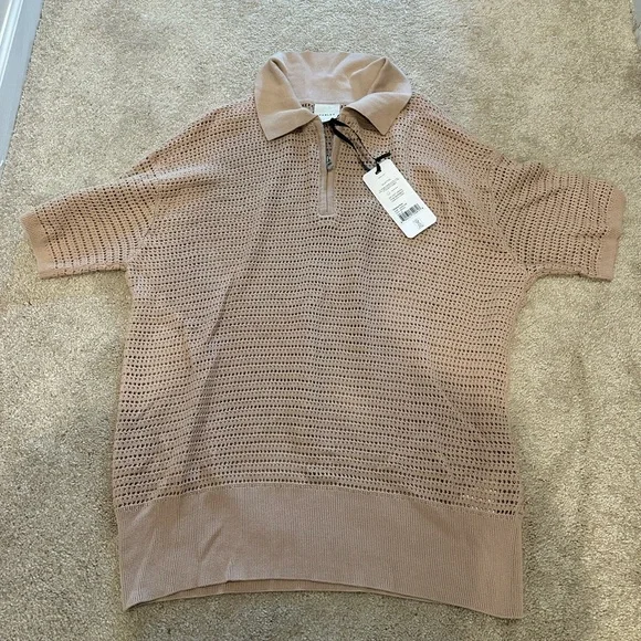 Varley Clayton Polo Moon top size Medium NWT - Picture 4 of 5